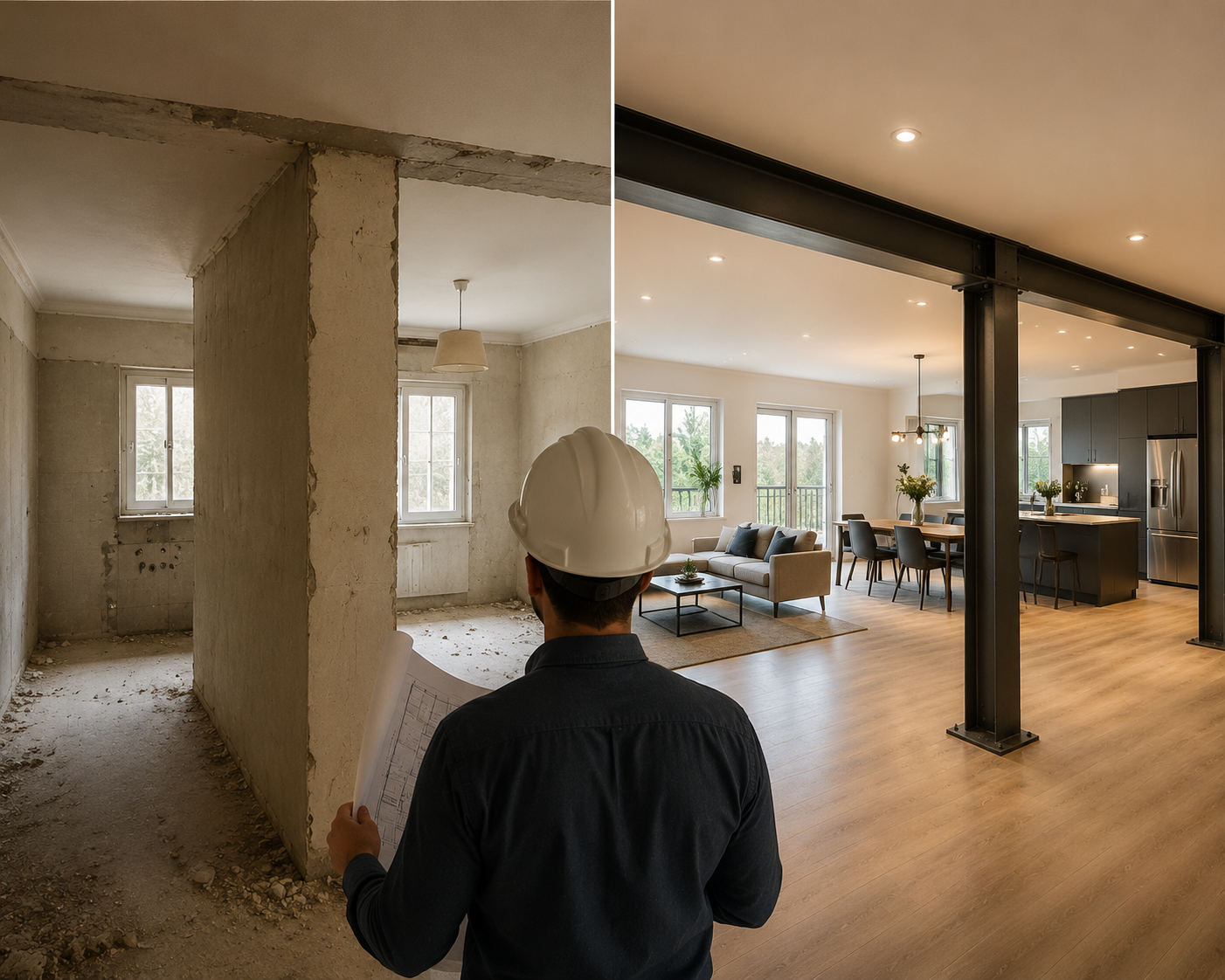 نحوه حذف دیوار باربر چگونه است؟