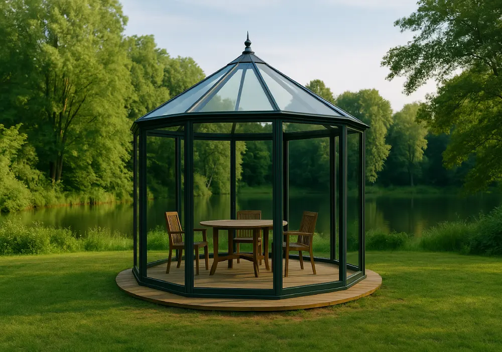 آلاچیق شیشه ای