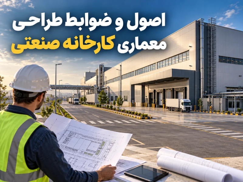 اصول و ضوابط طراحی معماری کارخانه صنعتی