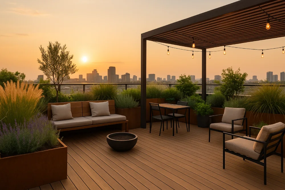 طراحی روف گاردن