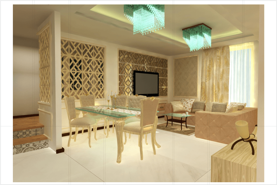 طراحی داخلی و اجرا - آپارتمان مسکونی سنندج